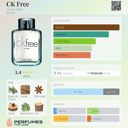 CK Free Calvin Klein for men