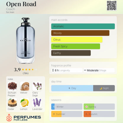 Open Road Coach for men