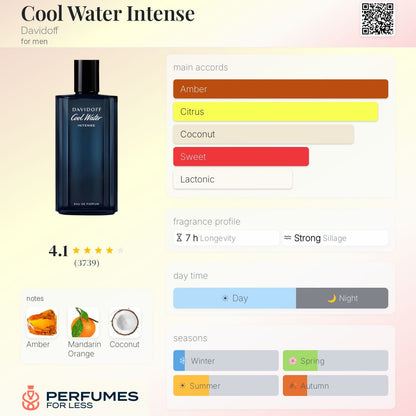Cool Water Intense Davidoff for men