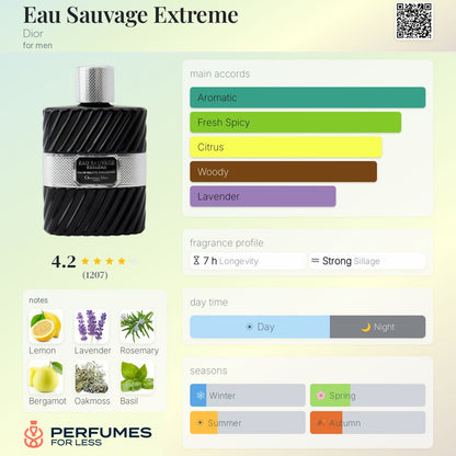 Eau Sauvage Extreme EDT Dior for men