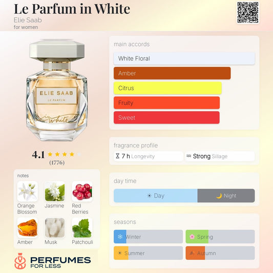 Le Parfum in White Elie Saab - Tester