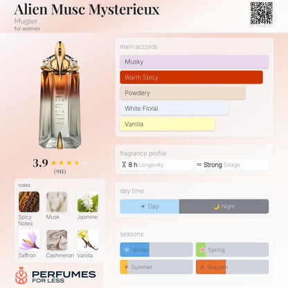 Alien Musc Mysterieux By Mugler for women