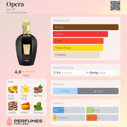 Opera Xerjoff for women and men