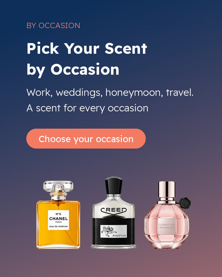 Pick your scent by occasion