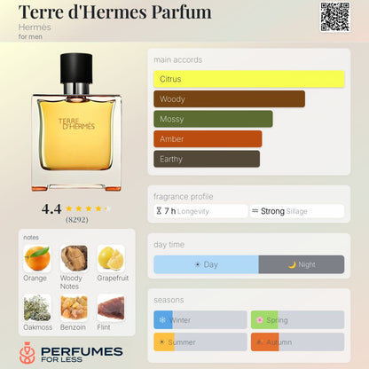 Terre d'Hermes Parfum Hermès for men  - Tester