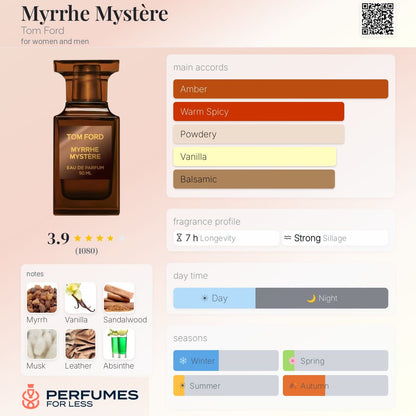 Myrrhe Mystère Tom Ford for women and men