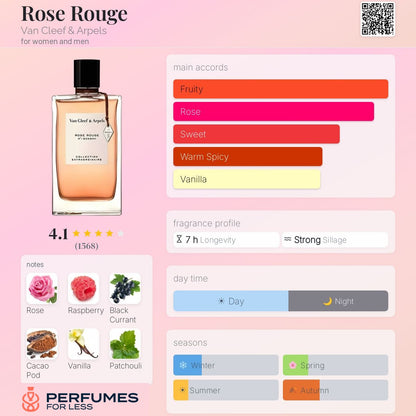 Rose Rouge Van Cleef & Arpels for women and men