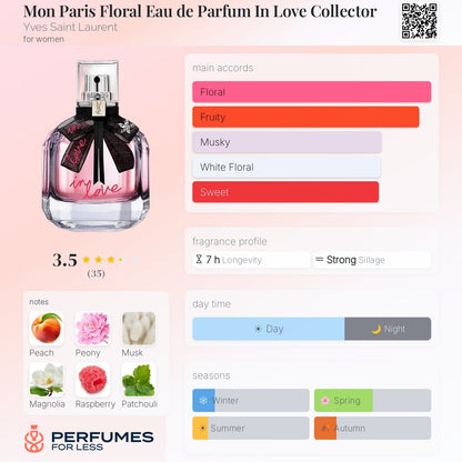 Mon Paris Floral In Love Yves Saint Laurent Eau de Parfum for women