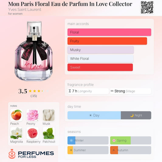 Mon Paris Floral In Love Yves Saint Laurent Eau de Parfum for women