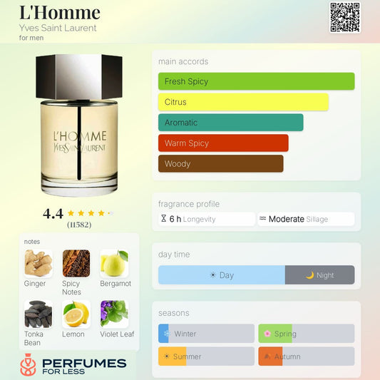 Yves Saint Laurent L'Homme  -Tester